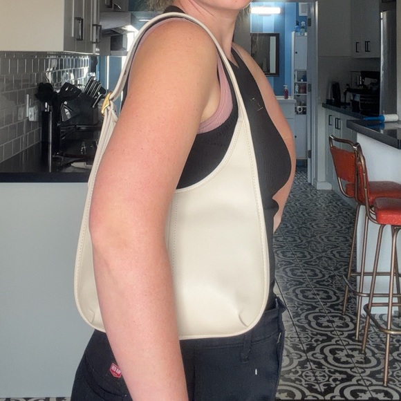 Coach Ergo Cream leather shoulder purse bag - Picture 12 of 15